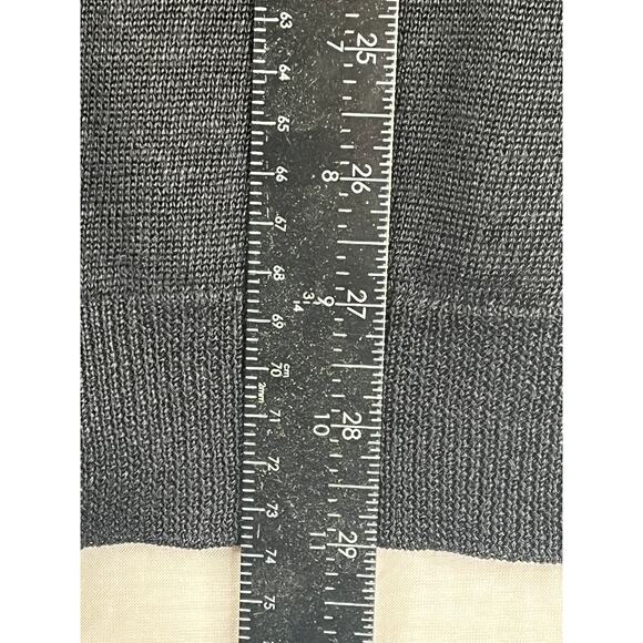 Theory Black Open Front Cardigan - Picture 5 of 7